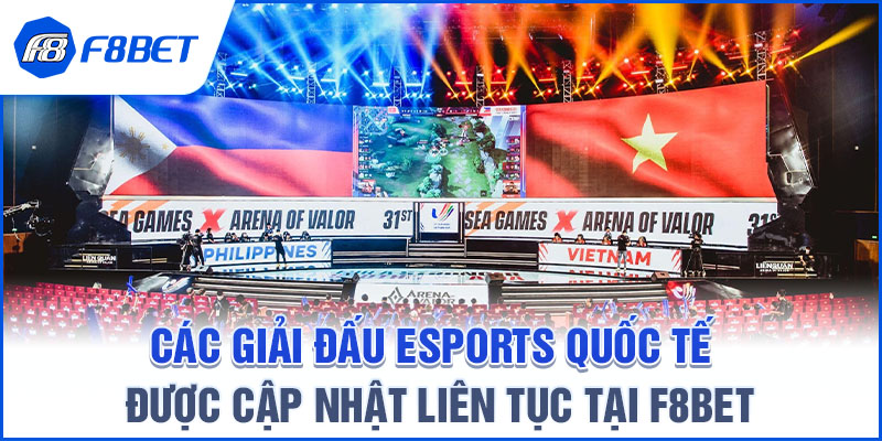 Các Giải Đấu Esports Toàn Cầu Được Cập Nhật Trên F8BET