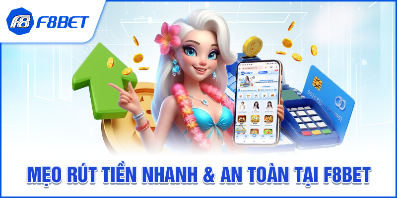 Mẹo Rút Tiền Nhanh & An Toàn Tại F8BET
